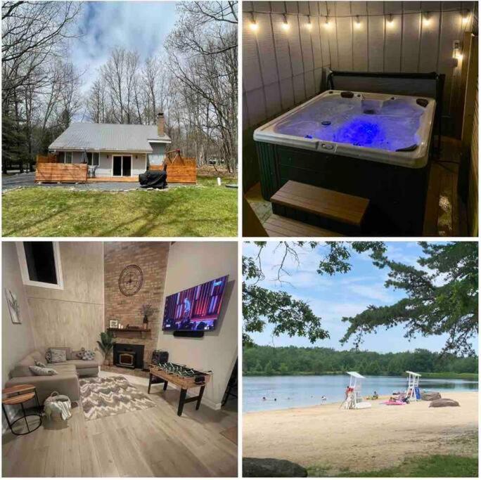 Modern Near W Hottub, Game Room, Fireplace